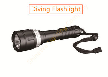 mergulho 550LM que focaliza o uso variável conduzido da bateria da lanterna elétrica sob a água de 80m
