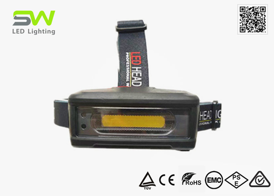 Lúmens recarregáveis de USB do farol ajustável do trabalho do sensor de movimento 2W 200