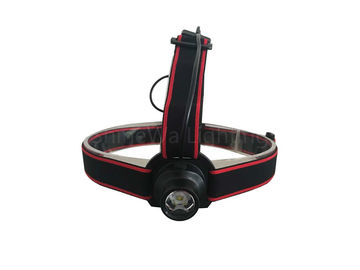 A mini tocha alta preta da cabeça do lúmen/IP64 Waterproof 180 faróis conduzidos lúmen