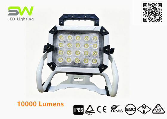 10000 Lumen IP65 Luzes de inundação LED portáteis recarregáveis para resgate no local