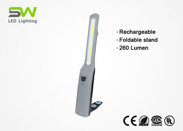 2 watts luz Handheld do trabalho do diodo emissor de luz de 260 lúmens com os ímãs de 3 partes no suporte