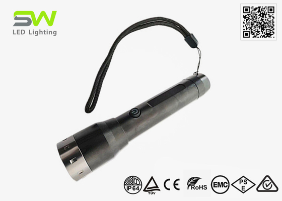 10W 700 lumens de alta potência Luz de tocha LED Zoomável USB Tipo C recarregável