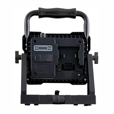 Tripódio montado 80W recarregável de alta luminosidade LED Luz de trabalho com bateria de ferramenta de energia de 18V