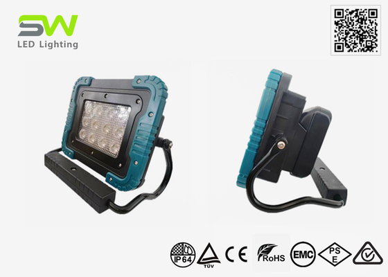 Lâmpadas de trabalho de LED portáteis de 18 V com bateria