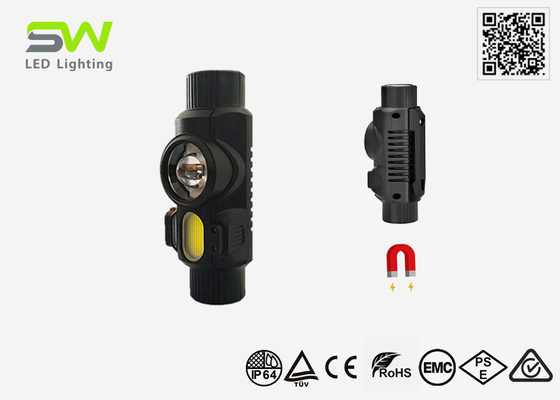 Versátil Sensor sem toque Activado Tocha de Cabeça Com Cauda Magnética COB Feixe de Inundação