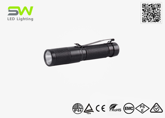 Maior impacto tamanho de bolso EDC tocha luz de alta potência 250 lumens com chaveiro