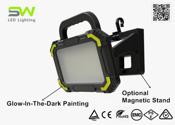 Luz de Trabalho Portátil de 6000 Lúmens 18V com Temperatura de Cor Ajustável Contínua