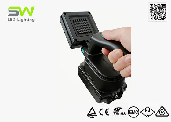 Luz de trabalho compacta portátil de 25W com bateria Makita 18V e alça para inspeção