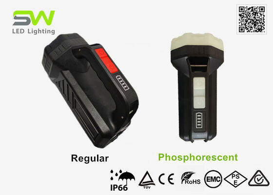 Recarregável à noite - Lâmpada de busca portátil brilhante Resgate de incêndio IP66 impermeável