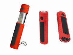 Lâmpada de trabalho de inspecção portátil versátil recarregável com ímãs e gancho