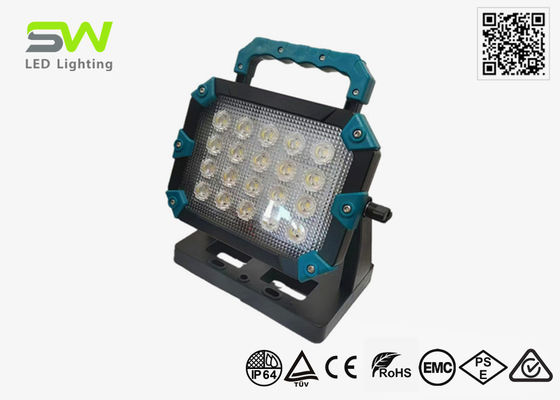 6500 lumens Luz de inspeção recarregável com bateria de ferramentas Makita de 18V 20V