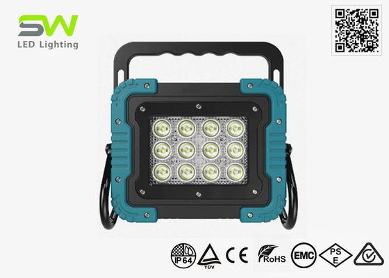 Lâmpadas de trabalho de LED portáteis de 18 V com bateria